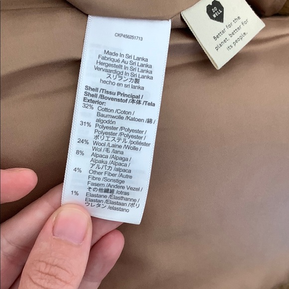 Madewell Camel Wool Blend Jacket - Picture 5 of 5